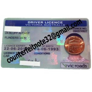 Fake Australian Driver's license