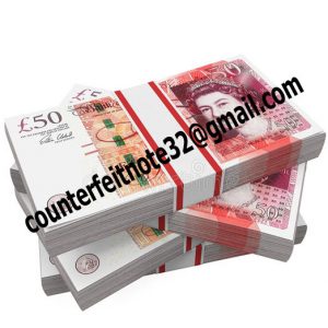 Counterfeit British Pounds